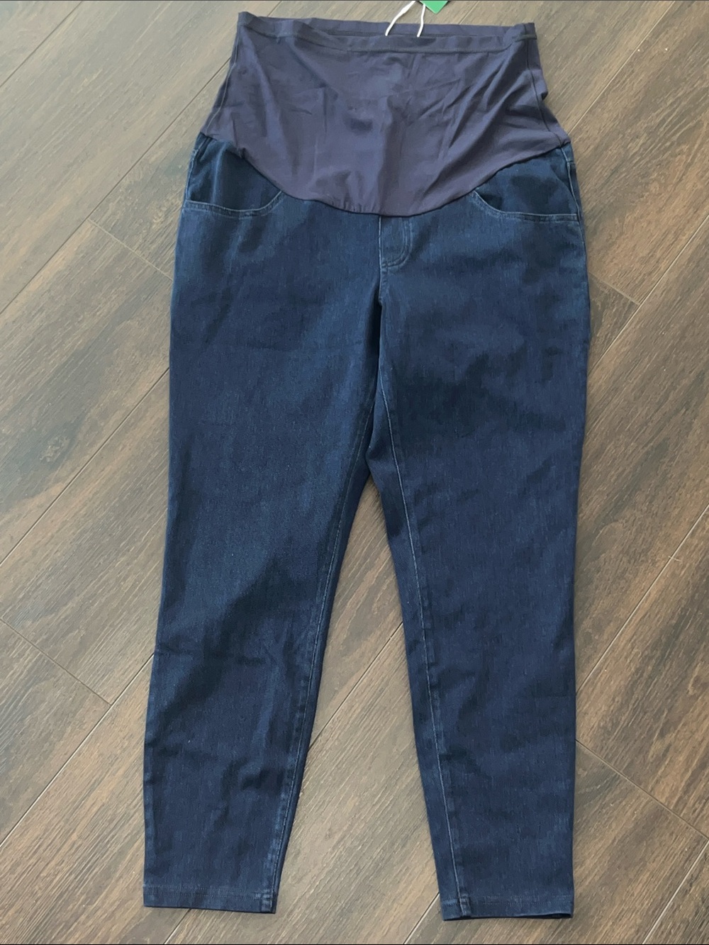 Halara Maternity 7/8, Dark Blue Leggings Size: Large